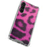 Pink Leopard Spots Galaxy S24 FE Clear Case
